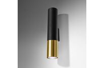 Applique Murale Noire pour Ampoule GU10