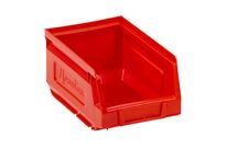 Manutan Expert - Lot de 48 Bacs à Bec Kangourou Rouge 1L - Plastique Haute Densité - Organiser et Gérer votre Entrepôt