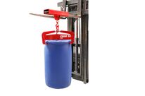 Pince à fûts semi-automatique pour métalliques / plastique à rebord 3 points 600 kg