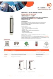 Catalogue Issue de Secours MECALECTRO