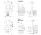 Anneaux de levage rotatifs | DSR/DSS UP