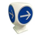 Balise de giratoire B21 cube