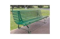 Banc public à lattes Buenos Aires 2 pieds