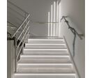 Nez de Marche Alu 2M Blanc pour Ruban LED 10mm