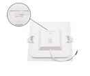Spot LED Extra Plat Carré BLANC 18W 20cm CCT - 3000K/4000K/6000K