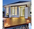 Lanterne Extérieure Solaire Noire 2W IP65 Avec Détecteur de Mouvement - Blanc Chaud 2300K -