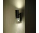 Applique Murale LED IP44 Double Faisceau GU10 avec Détecteur de Mouvement