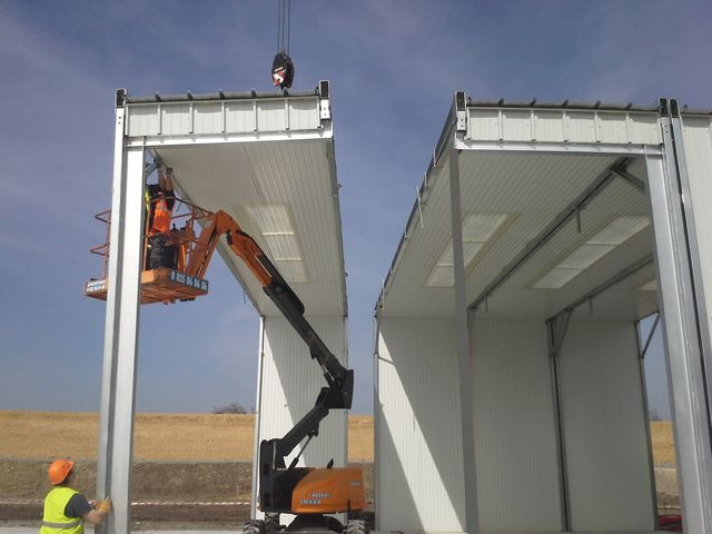 Hangar modulaire de stockage : FLEXONE ®