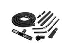 Kit complet flexible et embouts antistatiques diam. 38 mm pour aspirateurs industriels secs Cleancraft 7010210