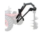 Porte-Tarière pour tracteur avec bras hydraulique - Cardan et attelage 3 points - Pour forage jusqu'à 1200 mm Torros GGP50B
