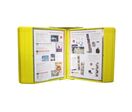 Pupitre INFOFLEX Mural 24 Pochettes JAUNES