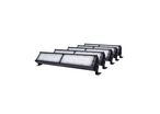 Pack de  5 - Linéaire Highbay LED 150W NOIR - Blanc Froid 6000K - 8000K
