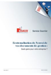 Catalogue Livres blancs : L'externalisation de l'envoi de vos documents de gestion : Quels gains pour votre entreprise?