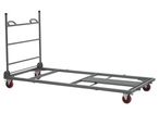 Chariot xl trolley table rectangle 150 cm 180 cm