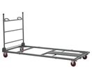 Chariot xl trolley table rectangle 150 cm 180 cm