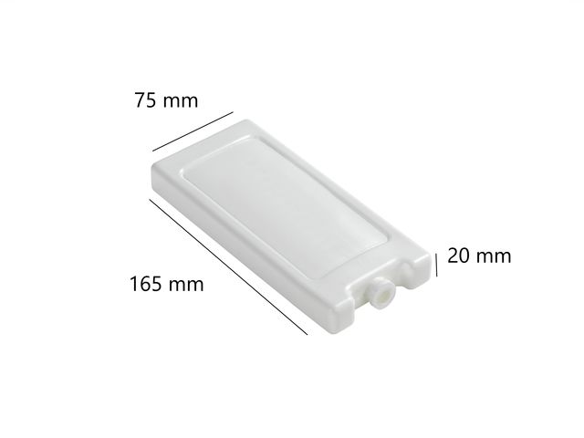 Gel eutectique rigide 200 PCM0 - accumulateur de froid pour transport de produits frais 2°C-8°C