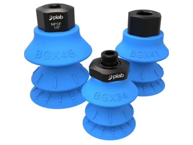 Ventouses à multi-soufflets de 34, 41 et 48 mm | BGX 