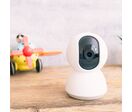 Caméra de Surveillance Intérieure Connectée Wi-Fi Ronde 360° 1080p