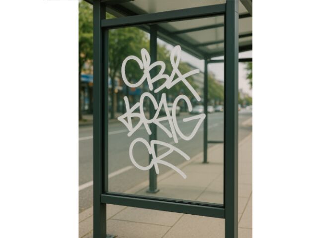 Film anti-graffiti 175µ - 7 mil | Solar Gard® 7 Mil Graffitigard® 