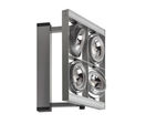 carré 4xAR111 50W+alimentation+lampes 230V