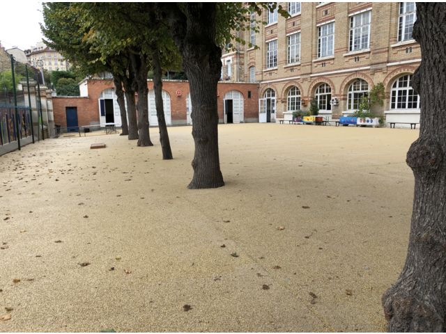 Système de sols drainants pour cours d'école - PermeaWay® SCHOOL SYSTEM 