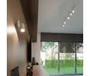Plafonnier 6 Spots Orientables pour Ampoule GU10 - Blanc