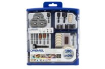 Usinage et finition polyvalente | Kit 100 accessoires multi-outils Dremel