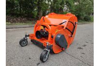 Broyeur à fléaux 85 cm avec bac de ramassage 430 L - Vidage hydraulique - Pour tracteur 20 à 35 CV - Cardan inclus - Attelage 3 points Torros KPB085