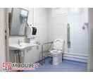 NEUF | Cabine WC PMR + WC standard SC-A2500.2 | pratique, compacte et conforme | Sanitarie