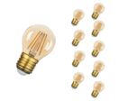 Ampoule E27 LED Filament 4W G45 240° Dimmable - Blanc Chaud 2300K - 3500K