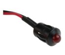 Indicateur LED rouge à montage sur panneau RS PRO 24 V c.c.