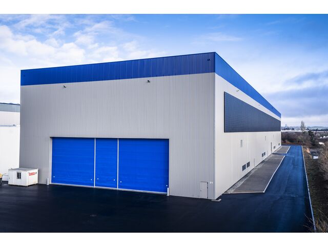 Bâtiment industriel acier