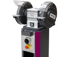 Touret à meuler dia. 200 mm 2850 rpm 600 W 400V y compris deux meules sur socle avec arrêt d'urgence interrupteur principal Optigrind GU20NS 400V