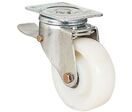 Roulette Polyamide Pivotante Avec Frein Diam 150mm
