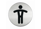 Pictogramme rond WC Homme - DURABLE