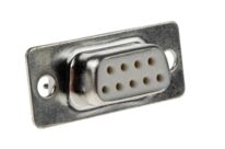 Connecteur Sub-D RS PRO 9 voies D-SUB Droit Montage sur panneau Femelle E 500V