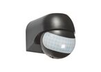 Détecteur de Mouvement étanche 180° IP44 jusqu'à 12m - Noir