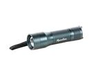 Manutan Expert - Lampe Torche Compacte TC-FOCUS - 250lm, 110m, Aluminium Bleu, Résistante Chocs &amp; Chutes, IP54