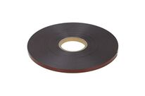 Manutan Expert - Bande Magnétique Adhésive Rouleau 30m x 13mm Noir - Signalétique Entrepôt