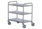 Chariot 3 Plateaux Inox Dim.hors Tt:700 X500 F130kg