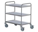 Chariot 3 Plateaux Inox Dim.hors Tt:700 X500 F130kg