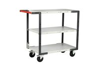 Chariot à 2 ou 3 plateaux 250 à 400 kg - Plateau mélaminé ou médium