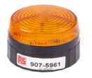 Feu à éclats LED de signalisation industrielle | RS PRO LLP Ambre 100 V DC