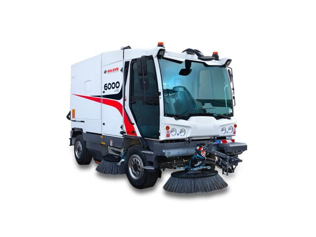 Balayeuse de voirie pour ramassage de déchets | Dulevo 6000