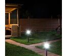 Borne de Jardin Lanterne Noire 80cm pour Ampoule E27 IP44