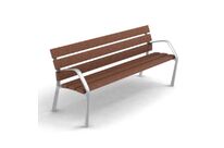 Chaise NeoBarcino - Lattes en plastique recyclé et recyclable