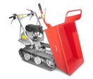 Brouette à moteur thermique à chenilles benne basculante manuelle 300KG 6,5CH 3+1R vitesses à démarrage électrique Torros MRD300E