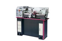 Tour à métaux d'établi hauteur des pointes 125 mm entre-pointes 550 mm alésage 26 mm 1,5 kW 230V vitesses variables Optiturn TU2506V