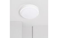 Plafonnier LED Extérieur Rond 25W Blanc IP65 Ø175 mm - Blanc Chaud 2300K - 3500K