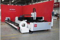 Machine de découpe laser à fibre 1500W pour tubes et plaques en acier inoxydable | DXTECH